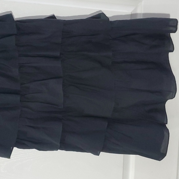 BCBGMAXAZRIA Ruffled Layered Dress Sz XS - Picture 7 of 11